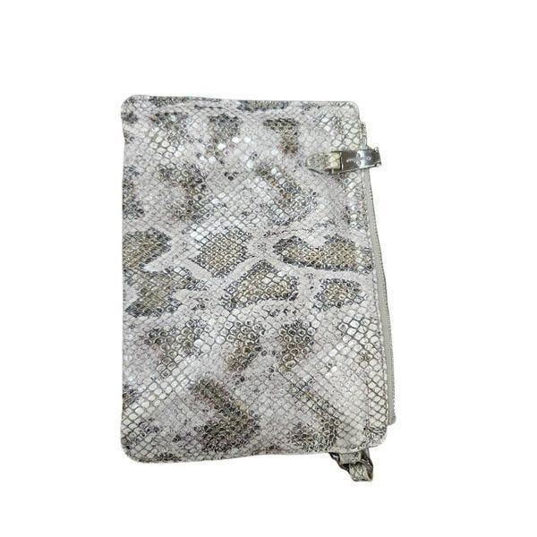 Cole haan snakeskin wristlet