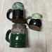 Deathwish Coffee hand thrown hand made ceramic Mugs Rare Pottery Barn/ Deneen