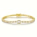 14K Gold Womens 2ct Diamond Tennis Bracelet 7 Ladies Real Authentic Jewelry