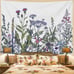 Tapestry Vintage Herbs Wild Flowers