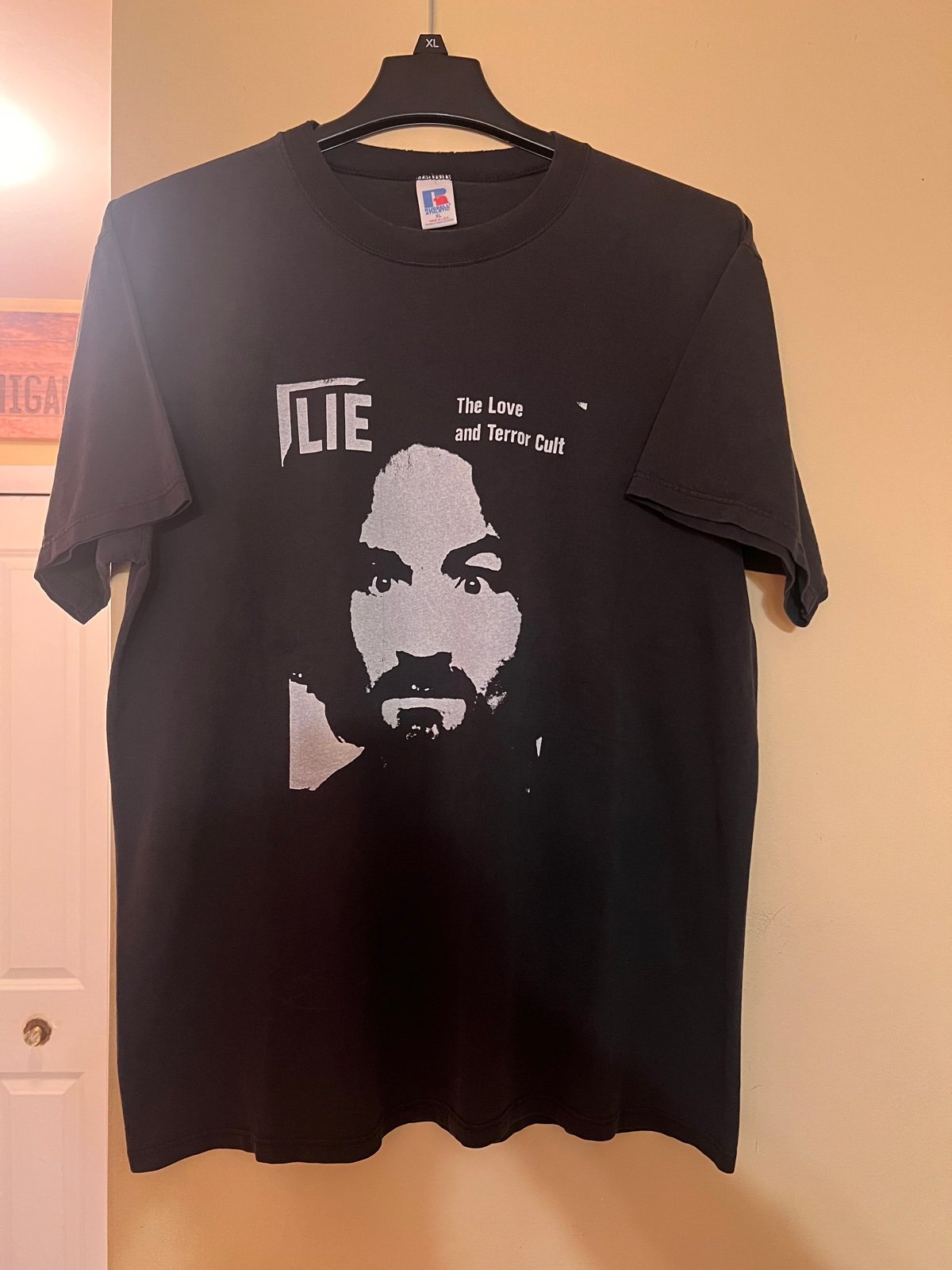 Vintage 90s Charles Manson Tee shirt