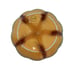 Olfaire of Portugal Pumpkin 11 inch Round 5-Section Divided Serving Platter Tray