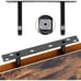 New Set of 4 Rustic Wood 15.8Inch Floating Wall Shelves for Home Decor