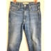 AMO Chelsea Cropped High Rise 5 Pocket Jeans in Mineral Blue Size 25