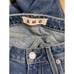 AMO Chelsea Cropped High Rise 5 Pocket Jeans in Mineral Blue Size 25