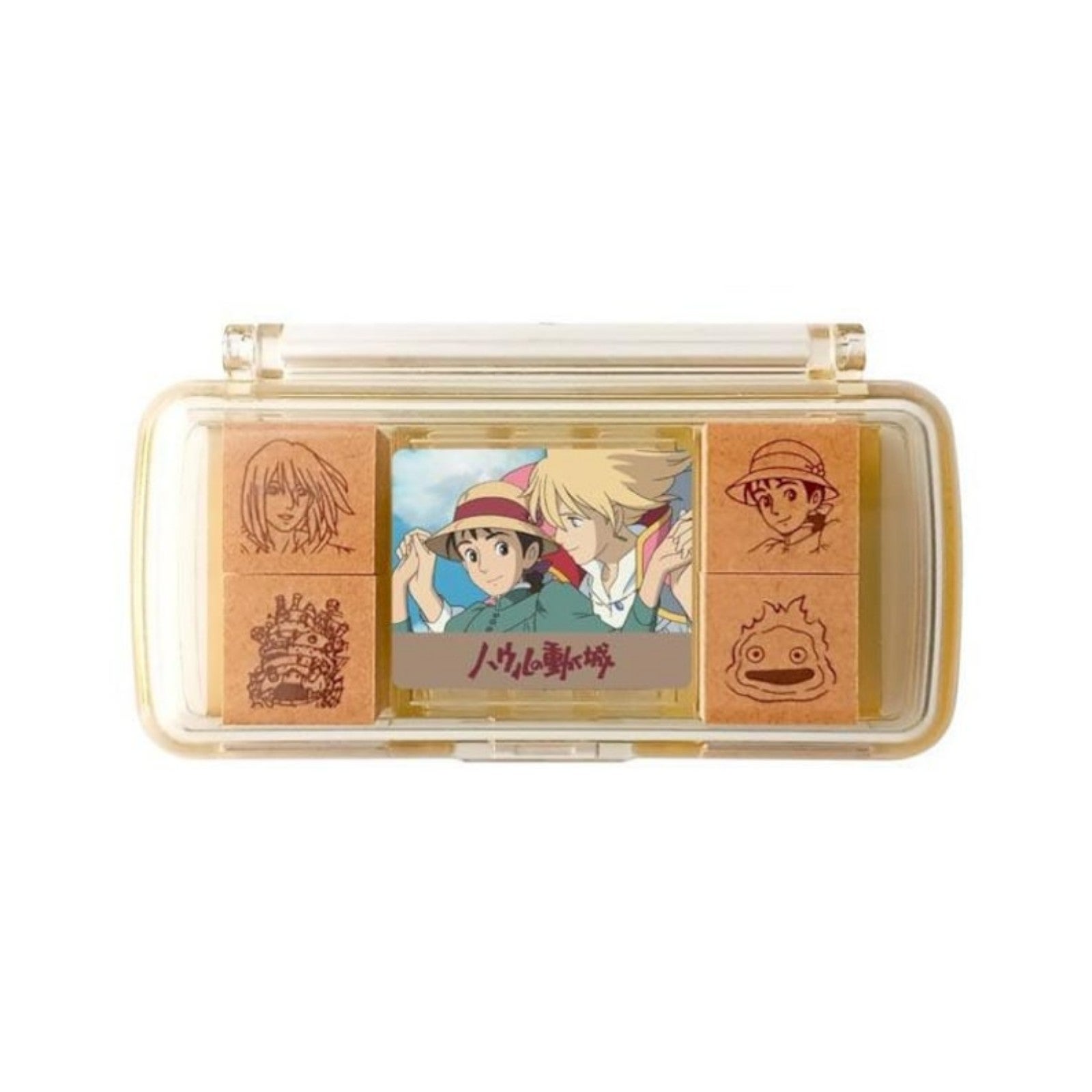 Studio Ghibli Howl's Moving Castle Stamp Mini Stamps set