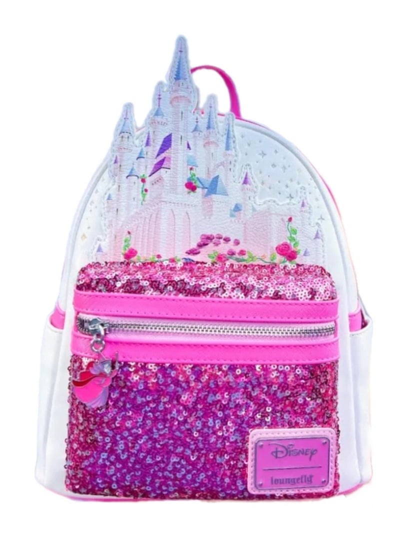 Loungefly Sleeping Beauty's Celebration Castle Mini Backpack NWT!!!
