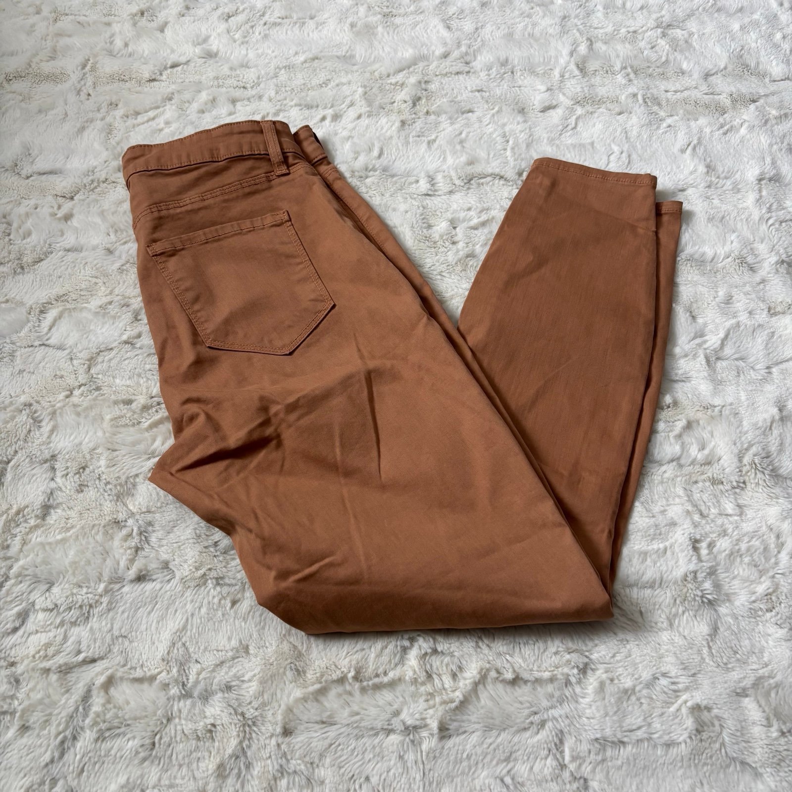 L'Agence Women's Size 27 Camel Brown Margot High Rise Skinny Jeans