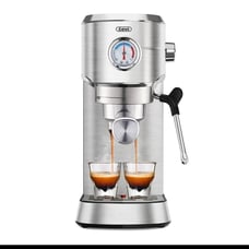 Gevi Compact Espresso Coffee Machine with Milk Frother GECME418E-U