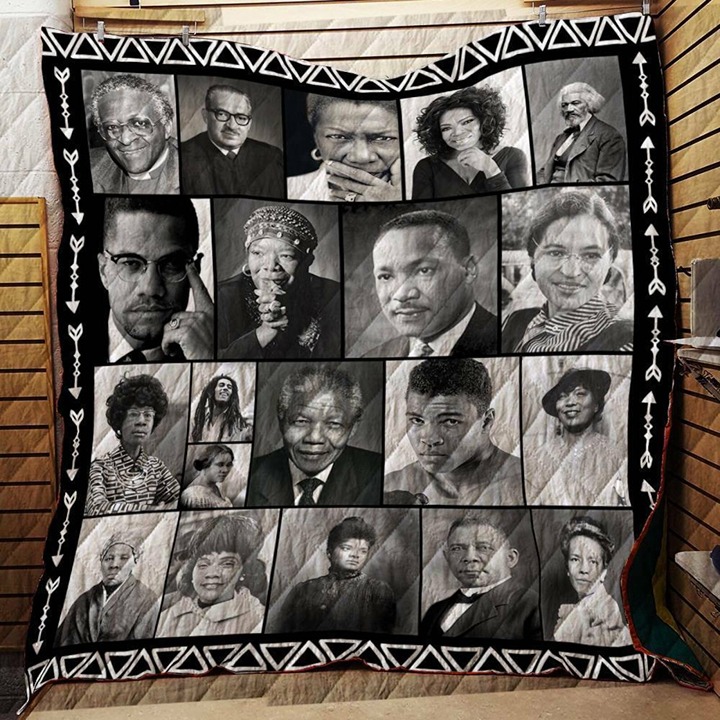 Black History Month Fleece Blanket
