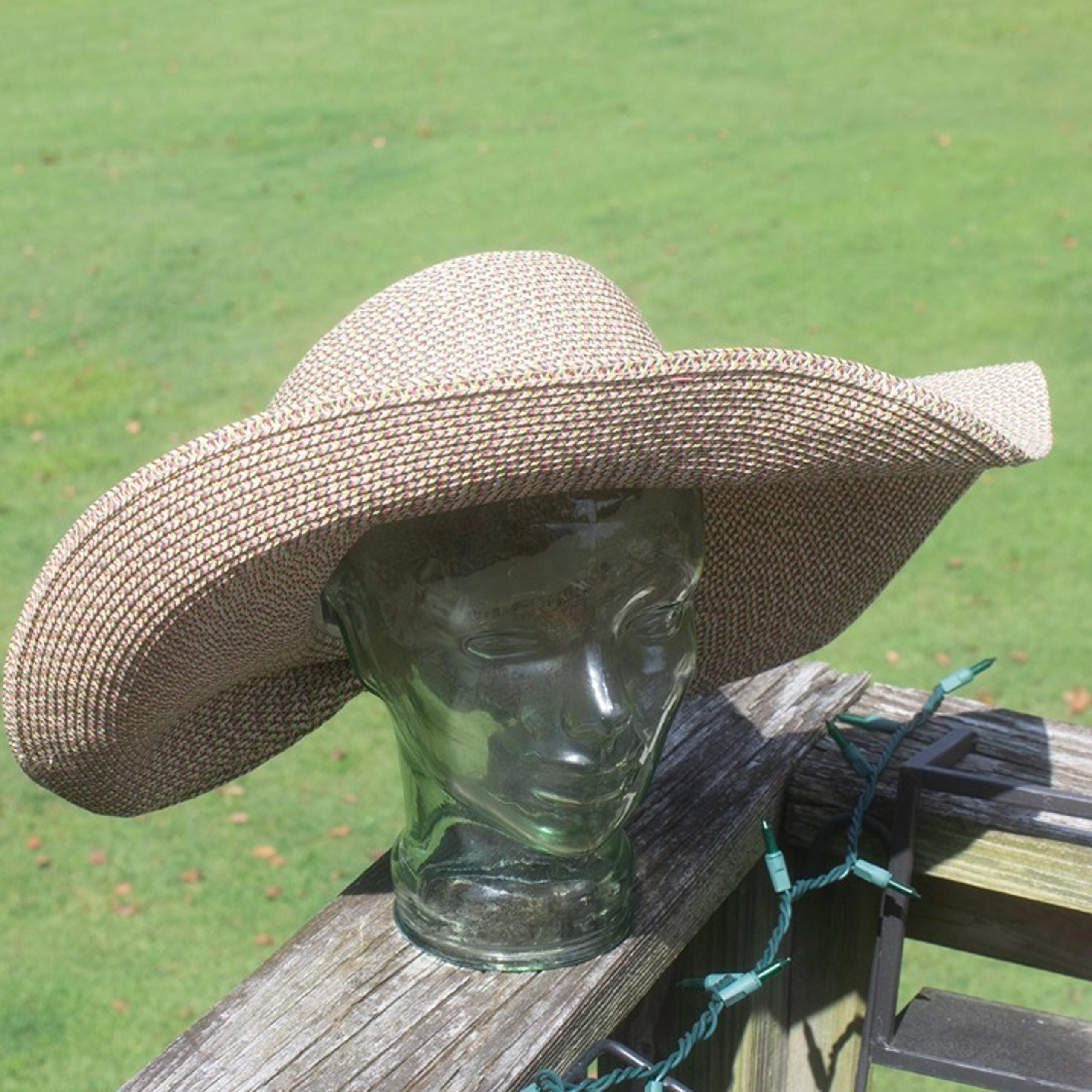 San Diego Hat Company Women's Ultrabraid Back Knot Floppy Oversize Hat