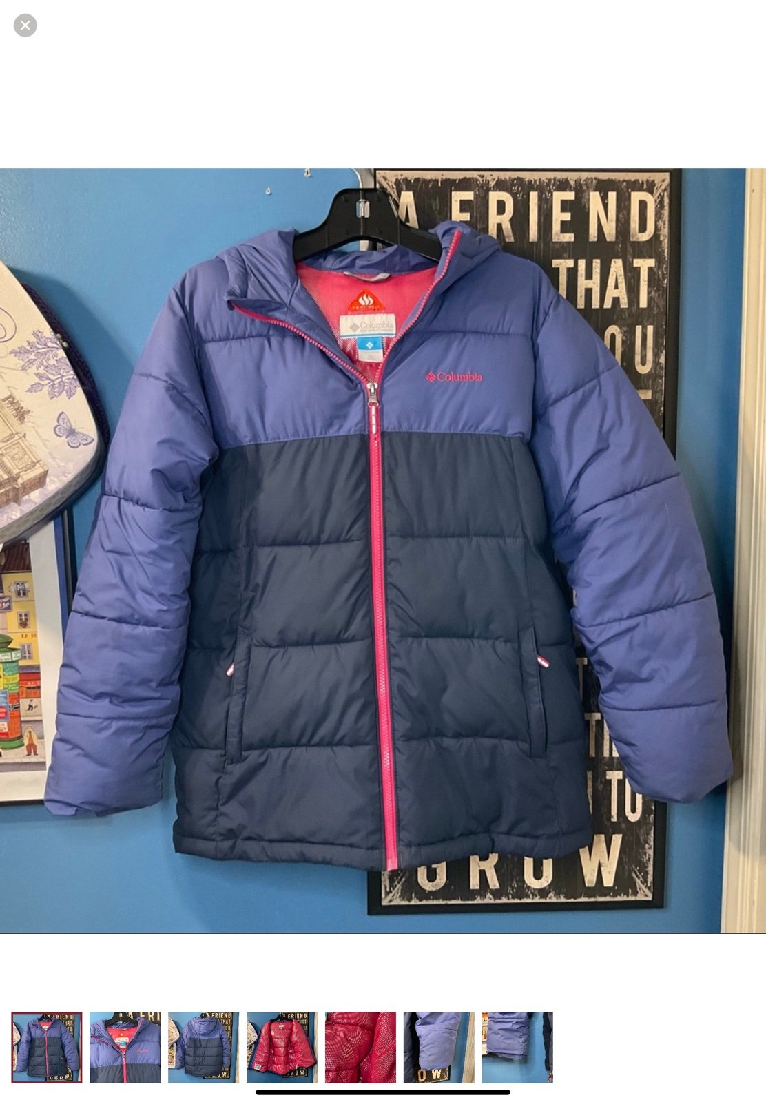 COLUMBIA YOUTH PIKE LAKE PUFFER JACKET XL(18-20)