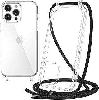 Case for iPhone with with Strap, Crossbody Case - Detachable Lan
