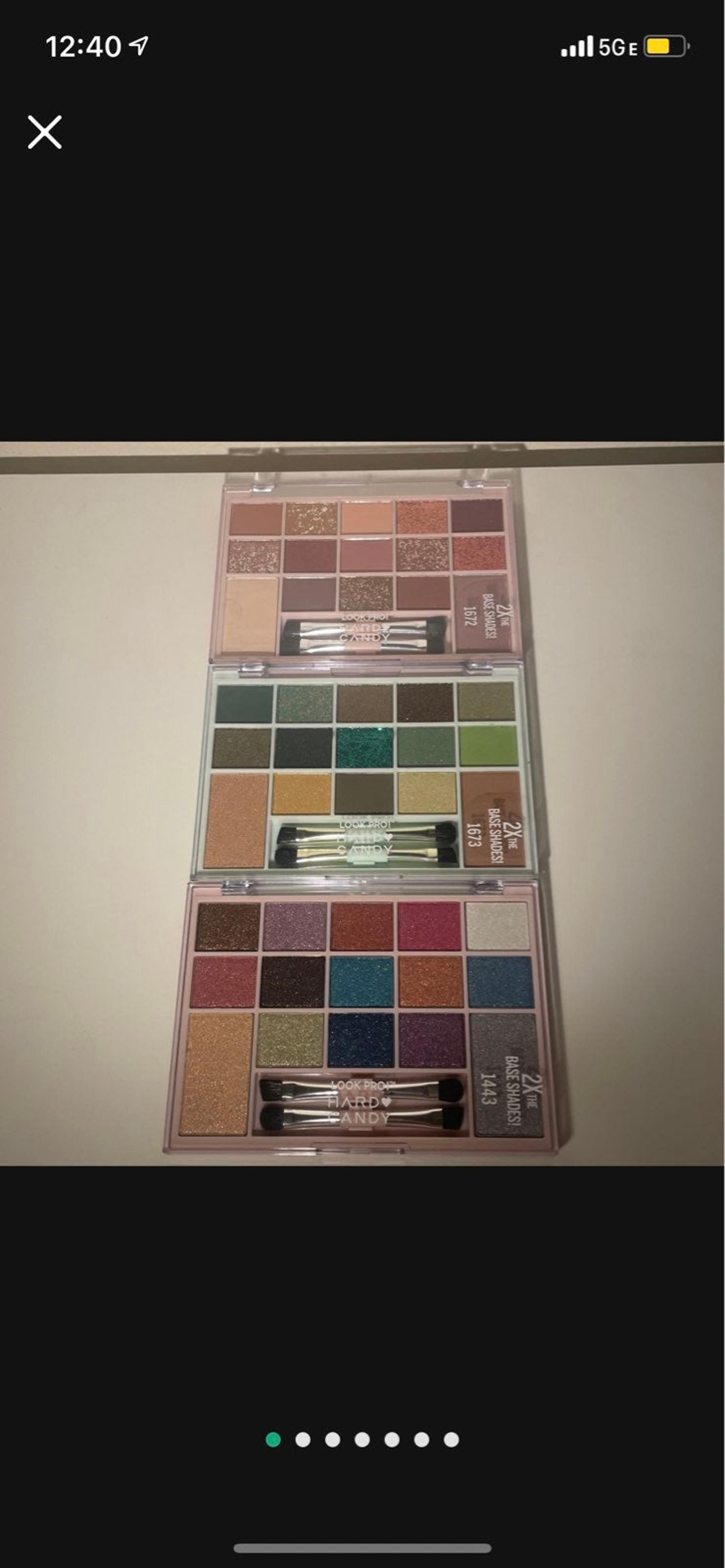 Hard Candy eyeshadow palettes