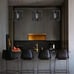 Rustic Farmhouse Metal Lantern Cage Pendant Light - Set of 3 Lights