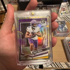 Cam Akers optic Emoji /149 case hit