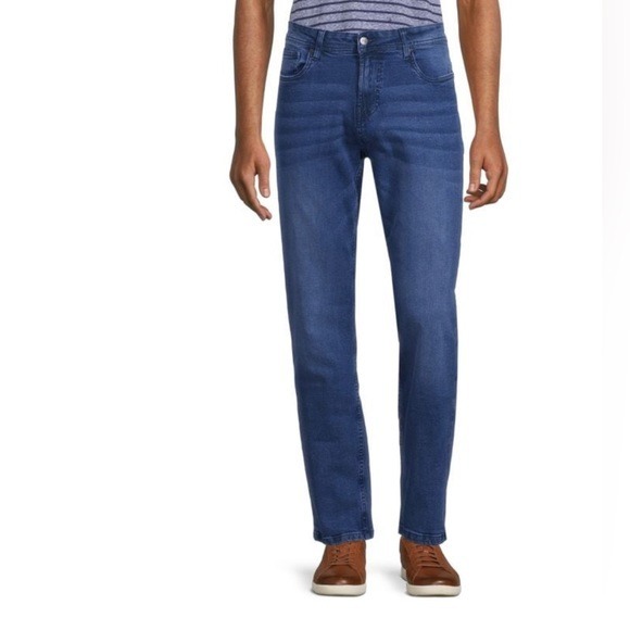 CAVALLI CLASS BY ROBERTO CAVALLI Medium Wash Straight Leg Jeans Waist 38