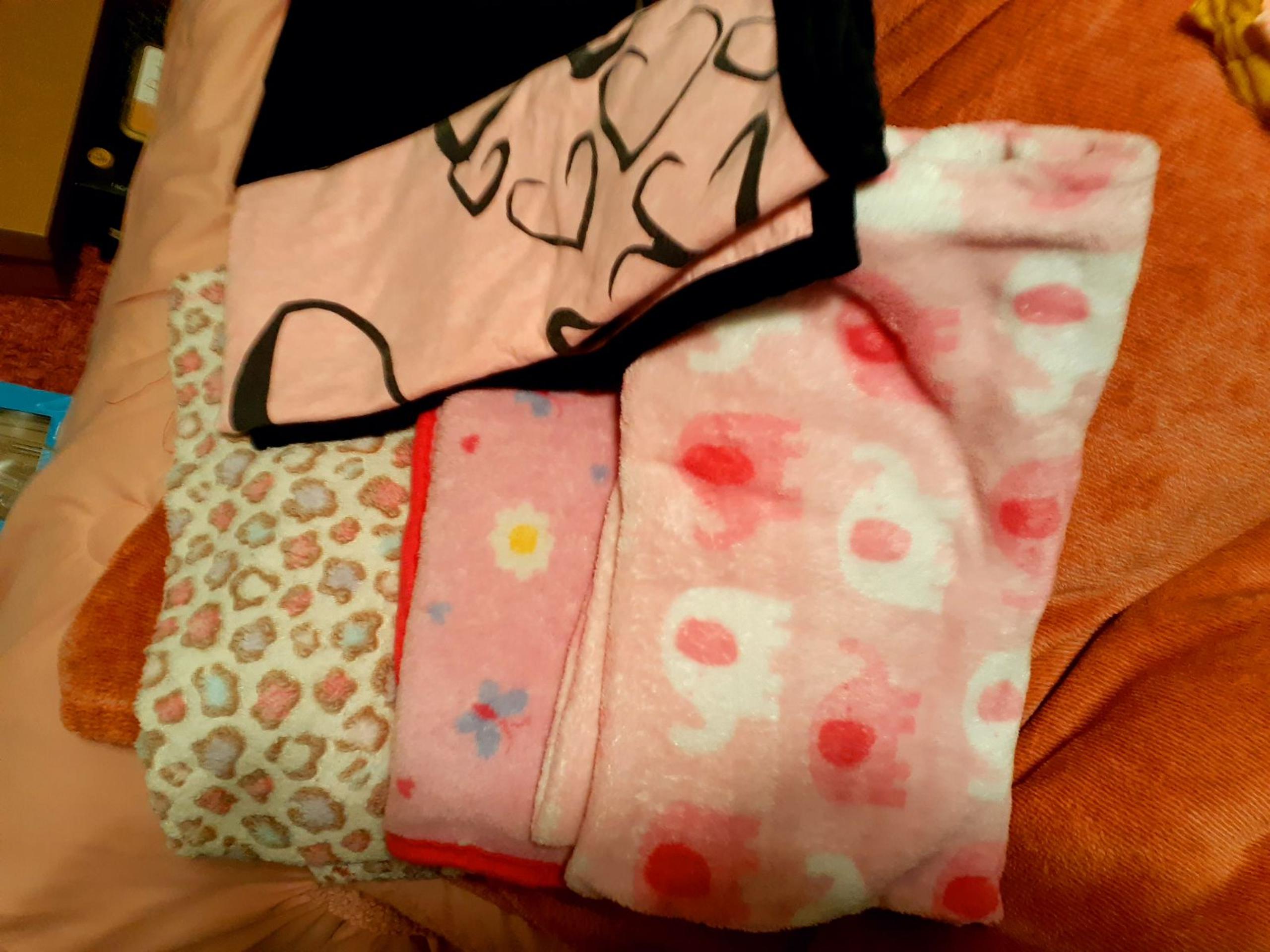 Baby blanket lot