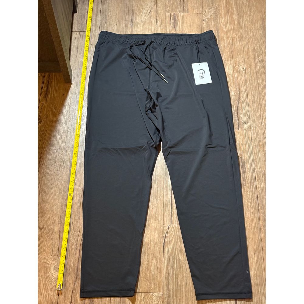 Zyia Active Black Athletic Everywhere Pants Lightweight Casual Comfort XXXL NWT