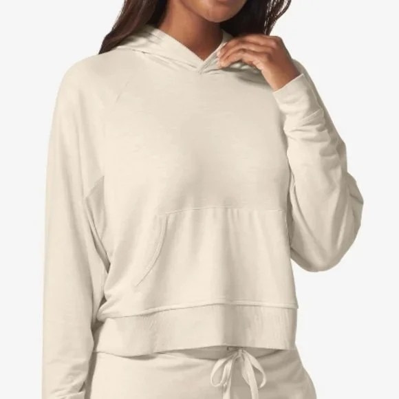 Tommy John 98 Loungewear Hoodie - Parchment NEW WITH TAGS
