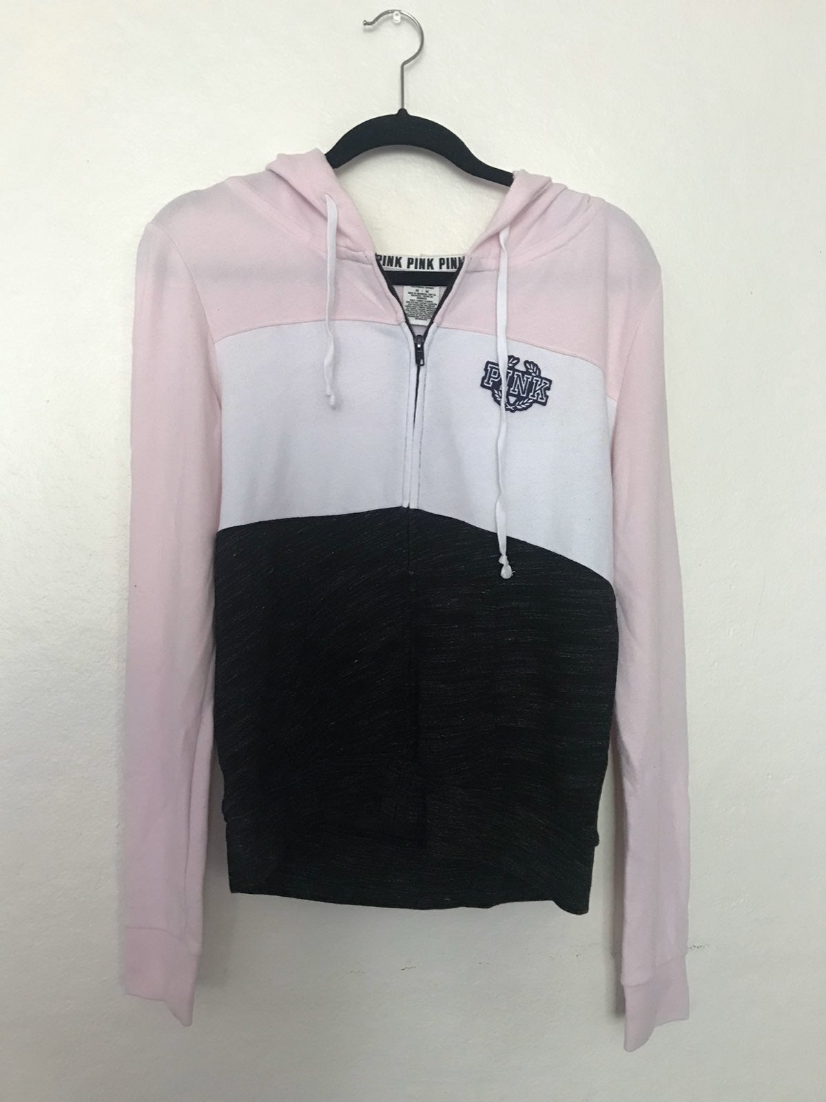 3 Color PINK Zip Up
