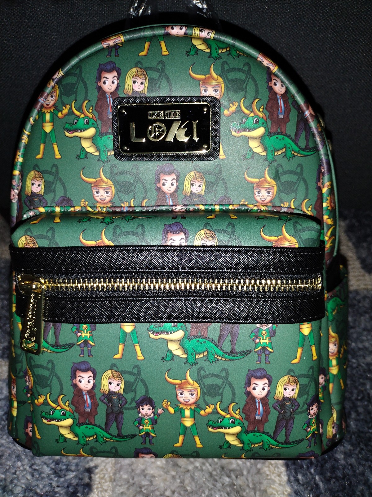 Loungefly Loki versions mini backpack