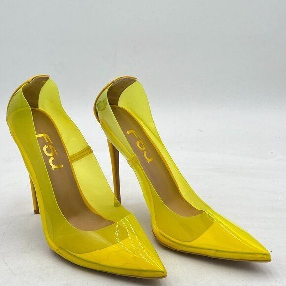 FSJ Women Classic Pointed Toe High Heels Sexy Stiletto Pumps Office Lady Casual