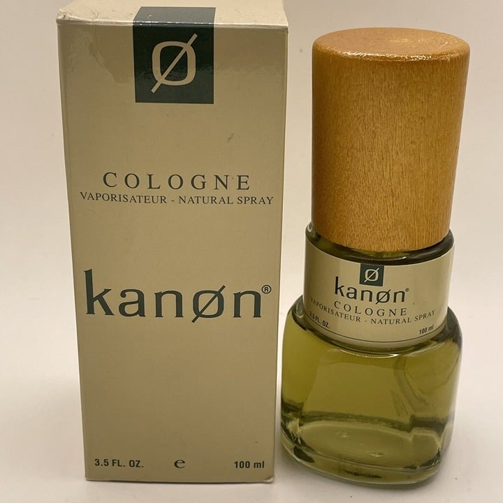 KANON Cologne For Men Vintage Old Version 3.5oz/100ml Natural Spray - NEW IN BOX
