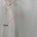 Vintage CHRISTIAN DIOR White Satin Cami Lace Tank