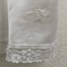 Vintage CHRISTIAN DIOR White Satin Cami Lace Tank