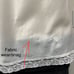 Vintage CHRISTIAN DIOR White Satin Cami Lace Tank