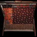 Vintage Folding Wood Frame Knitting Basket/Caddy
