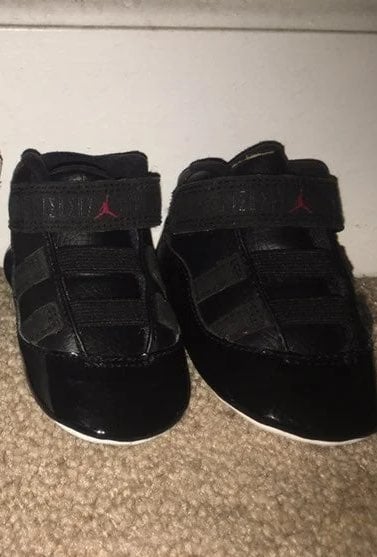 Baby Jordan 11s size 3C Bred Concord 72-