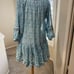 Miss June Cotton Blue Floral Mini Summer Dress Beach Boho Resort Coverup medium