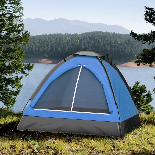2 Person Camping Tent – Includes Rain Fly and Carrying Bag
