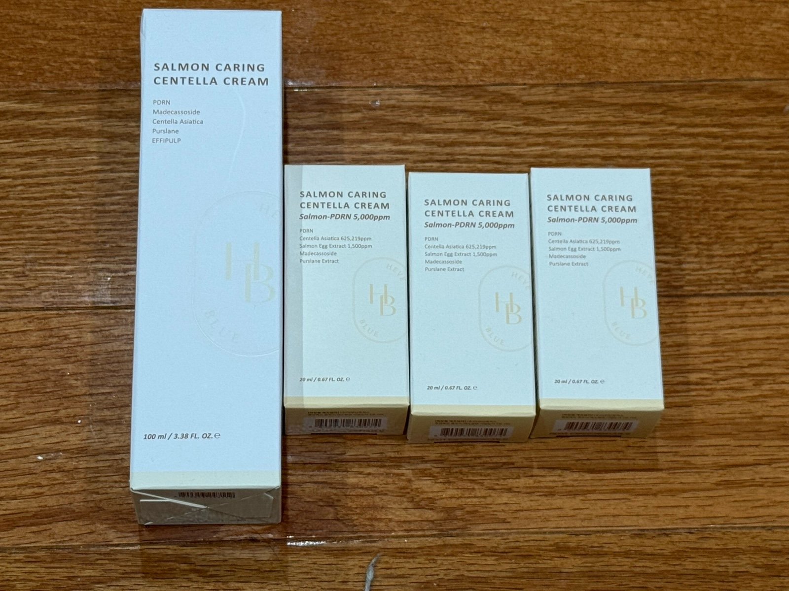 Heveblue Salmon Caring Centella Cream