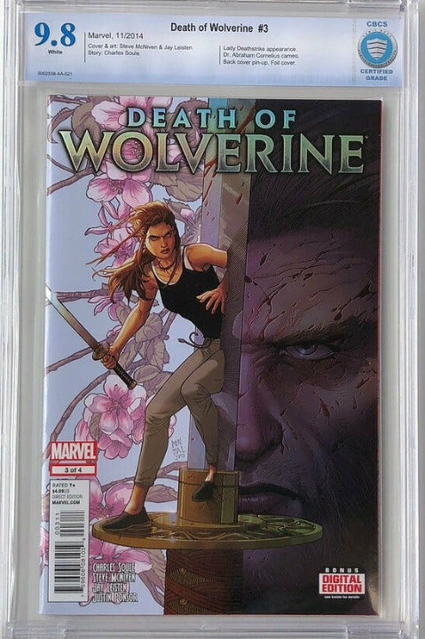 DEATH OF WOLVERINE #3 CBCS 9.8