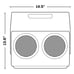 Igloo Red Kooltunes Playmate Cooler