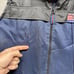 ABC Wide World of Sports Vest Mens L Blue Zip Vtg 90s Television Jim McKay