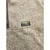 L.L.BEAN Men 1/4 button Fleece pocket Pullover SZ 2XL Slightly Fitted Gray poly