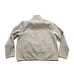 L.L.BEAN Men 1/4 button Fleece pocket Pullover SZ 2XL Slightly Fitted Gray poly