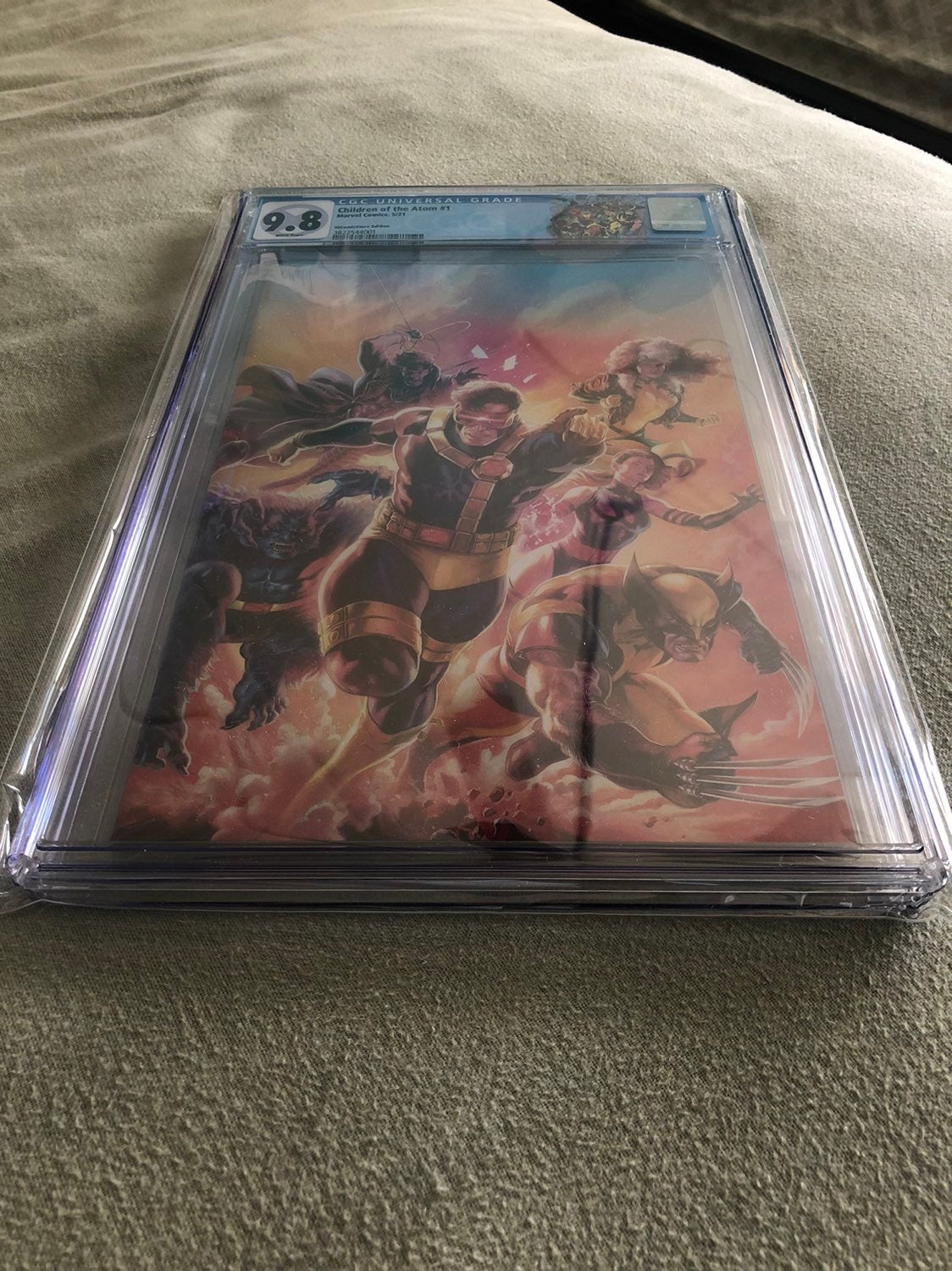 Marvel Children of the Atom CGC Grade 9.