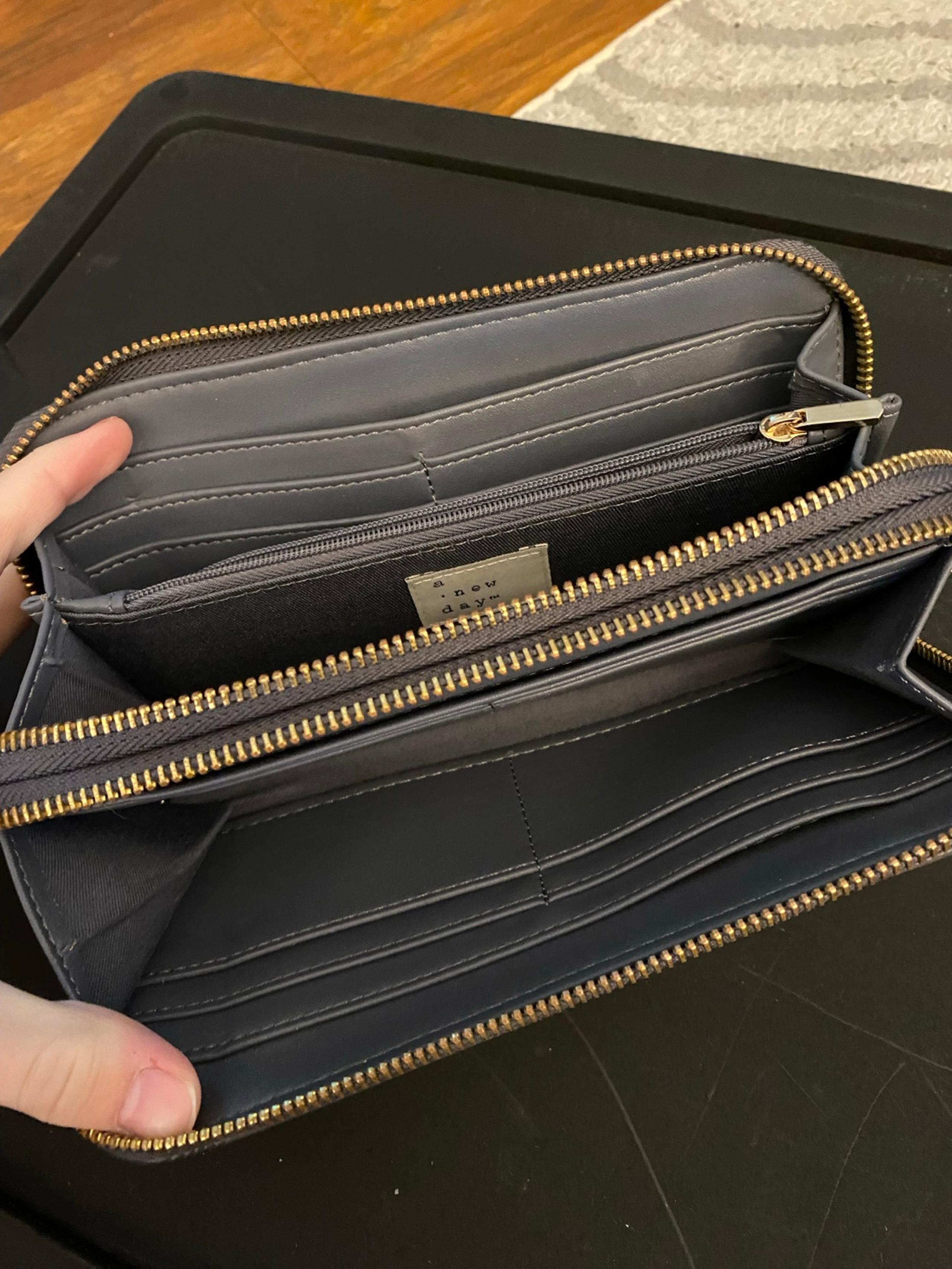 Blue A New Day Double Wallet