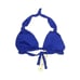 NWOT Vitamin A Klein Cobalt Blue Chloe Braided Bikini Halter Top XS