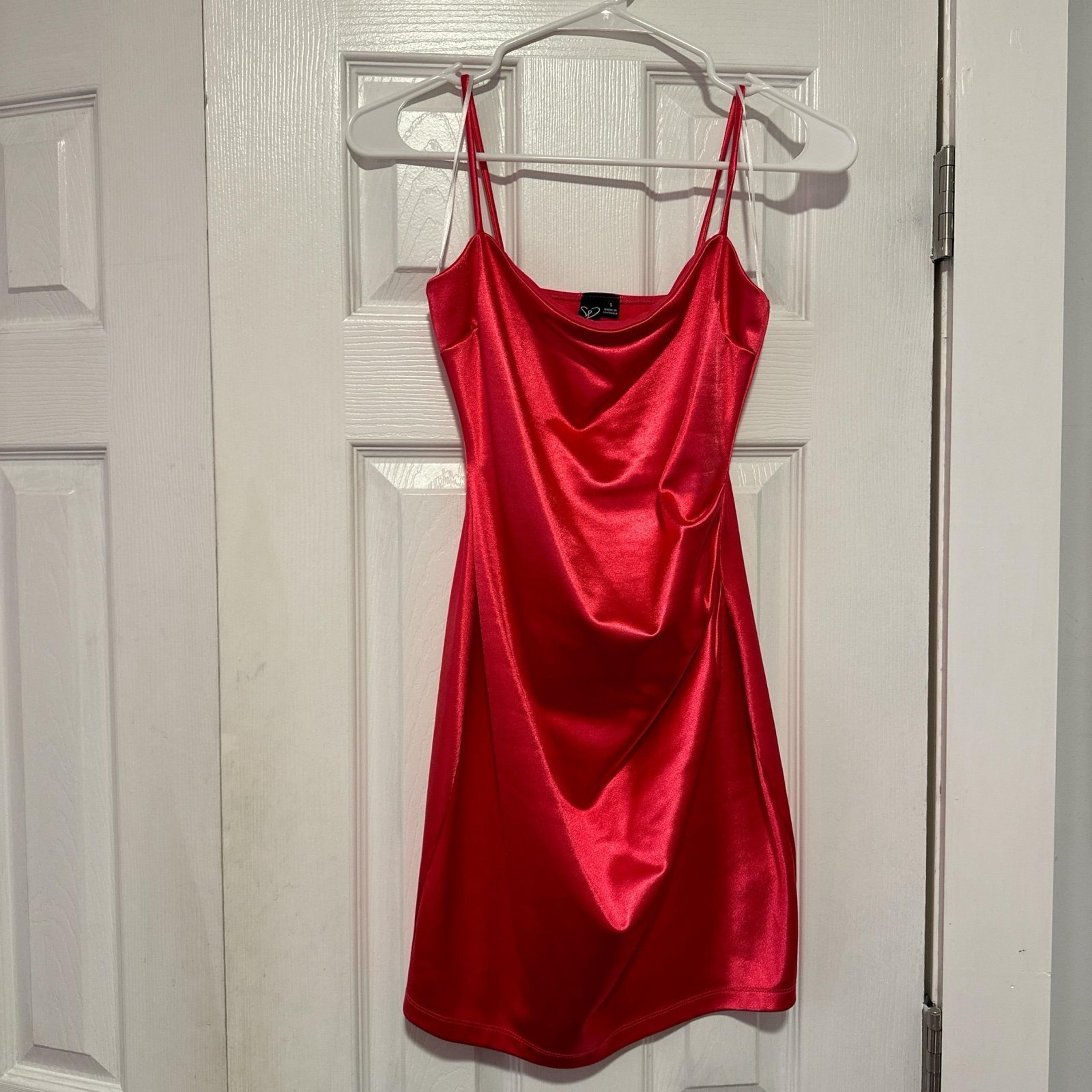 Satin Mini Dress