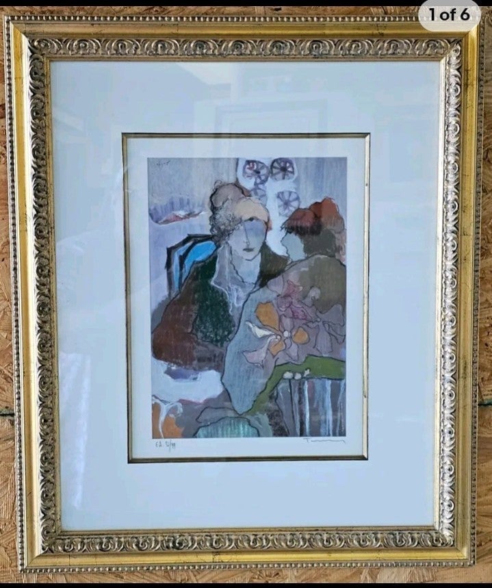 ITZCHAK TARKAY Limited Edition 12/99 Winter Afternoon Retrospective Suite Series