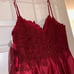 Red/burgundy Homecoming Dress