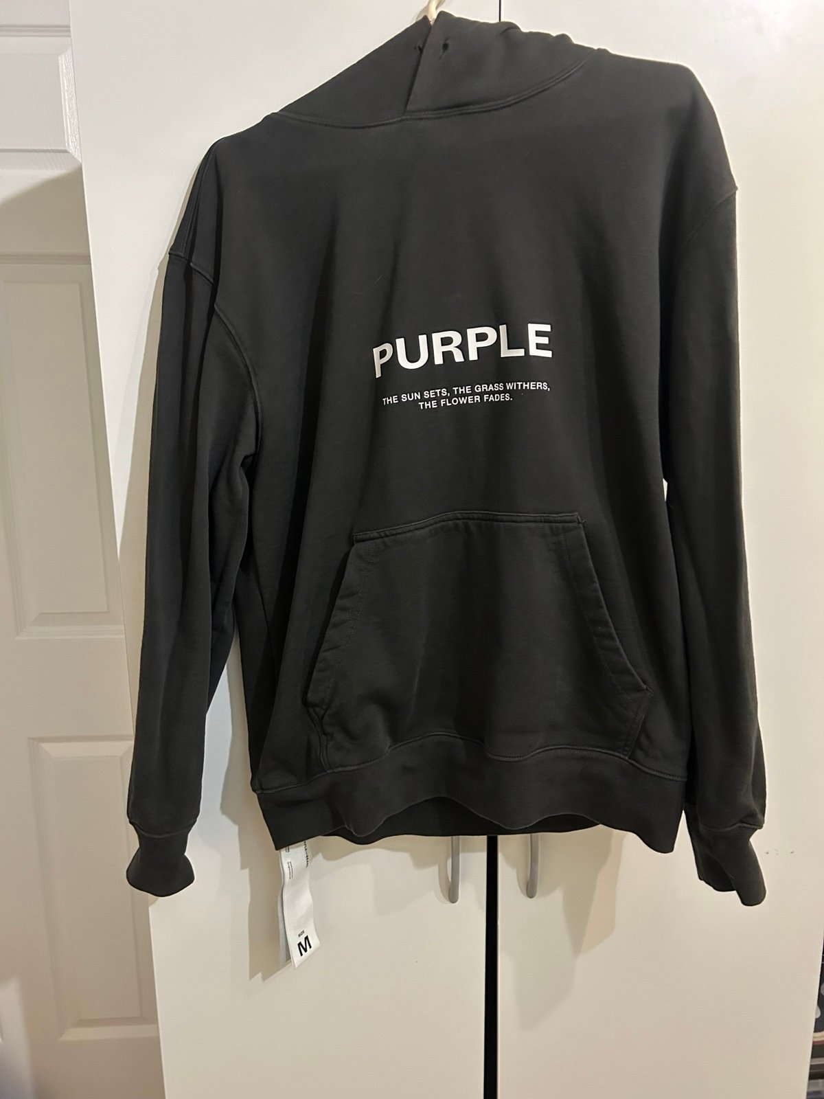 Purple brand hoodie men(no draw string)