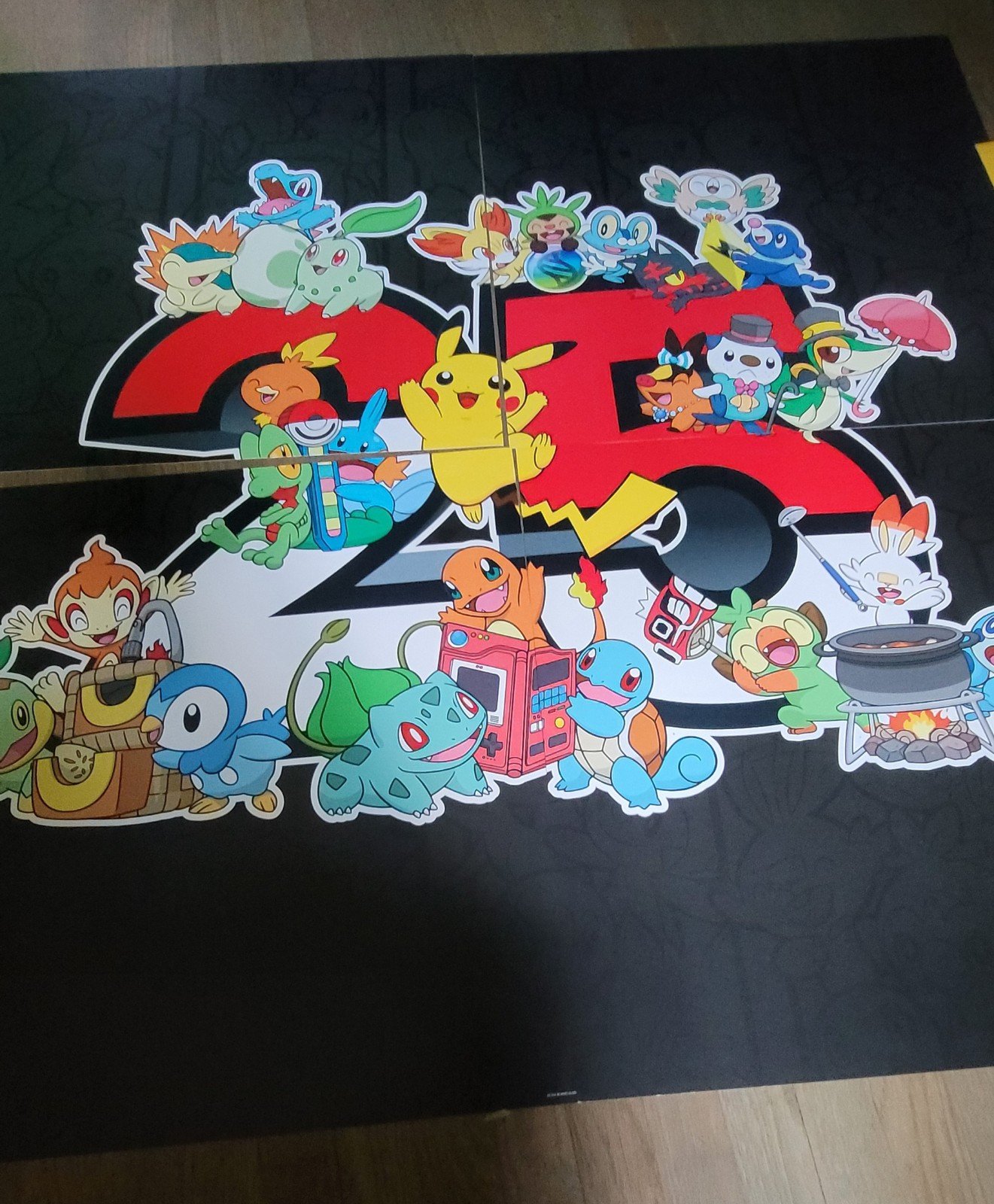 Pokemon 25th anniversary Display