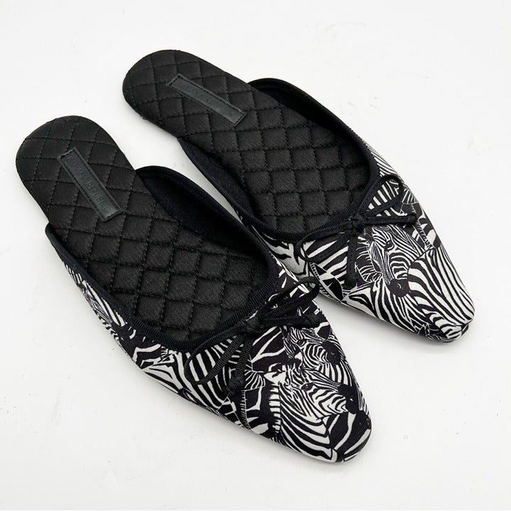 Zebra slippers clearance for adults